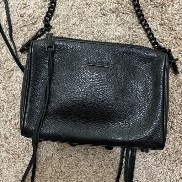 Rebecca Minkoff Moto 3 Zip Crossbody in Black - Picture 3 of 3